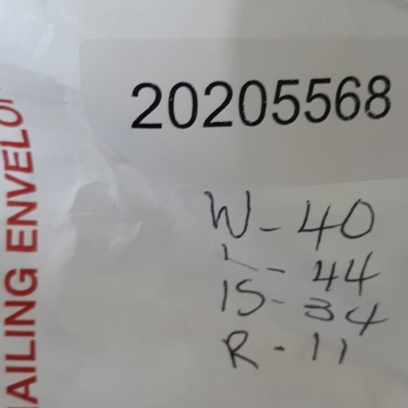 GOOD THREADS MENS SLACKS  W38  L34 DARK TAN - Picture 6 of 6